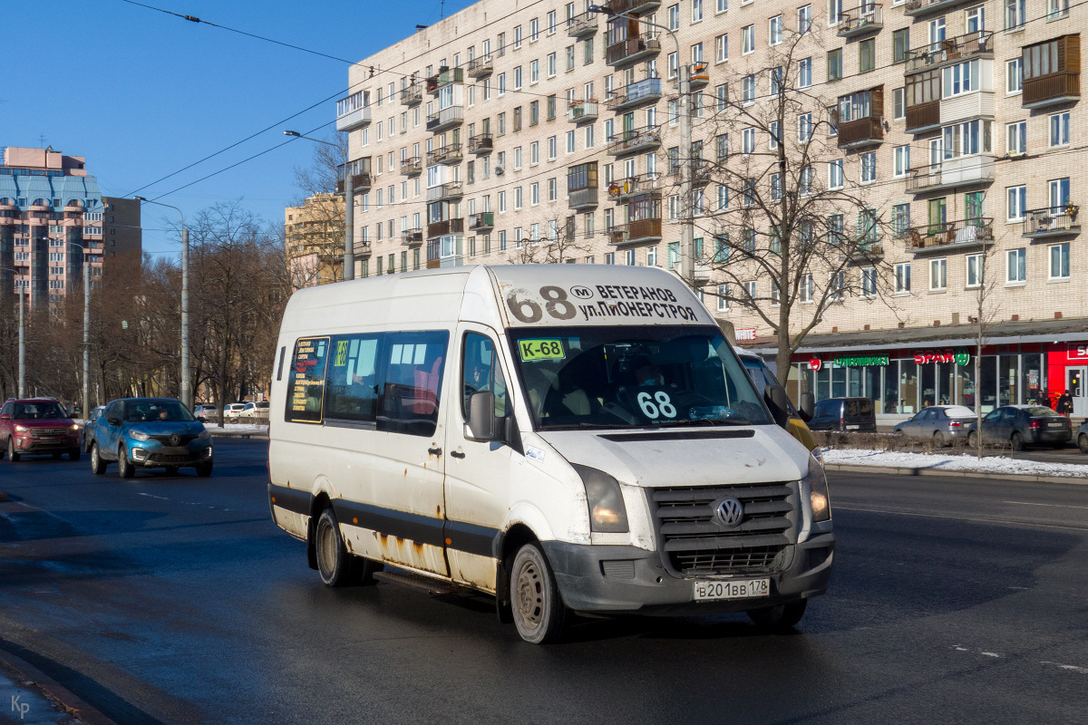 Санкт-Петербург, БТД-2219 (Volkswagen Crafter) № В 201 ВВ 178