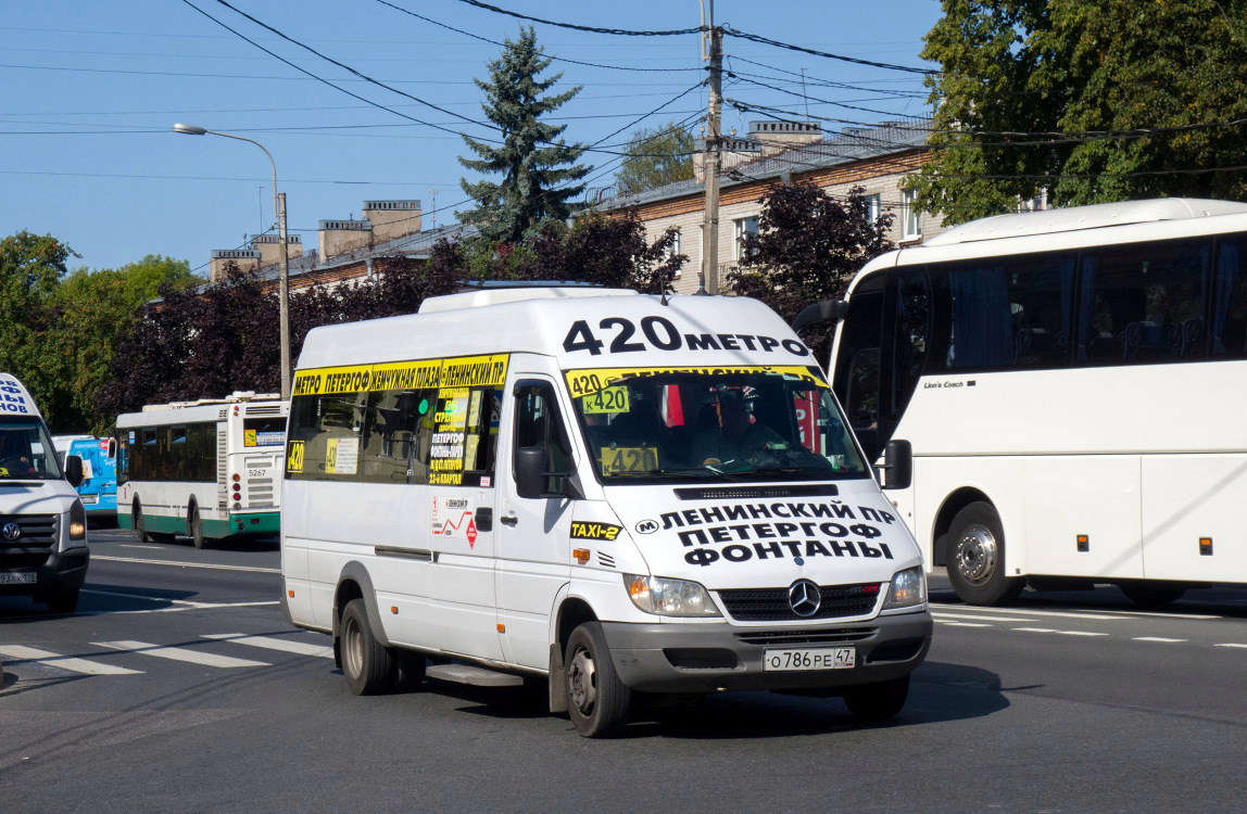 Санкт-Петербург, Луидор-223237 (MB Sprinter Classic) № О 786 РЕ 47