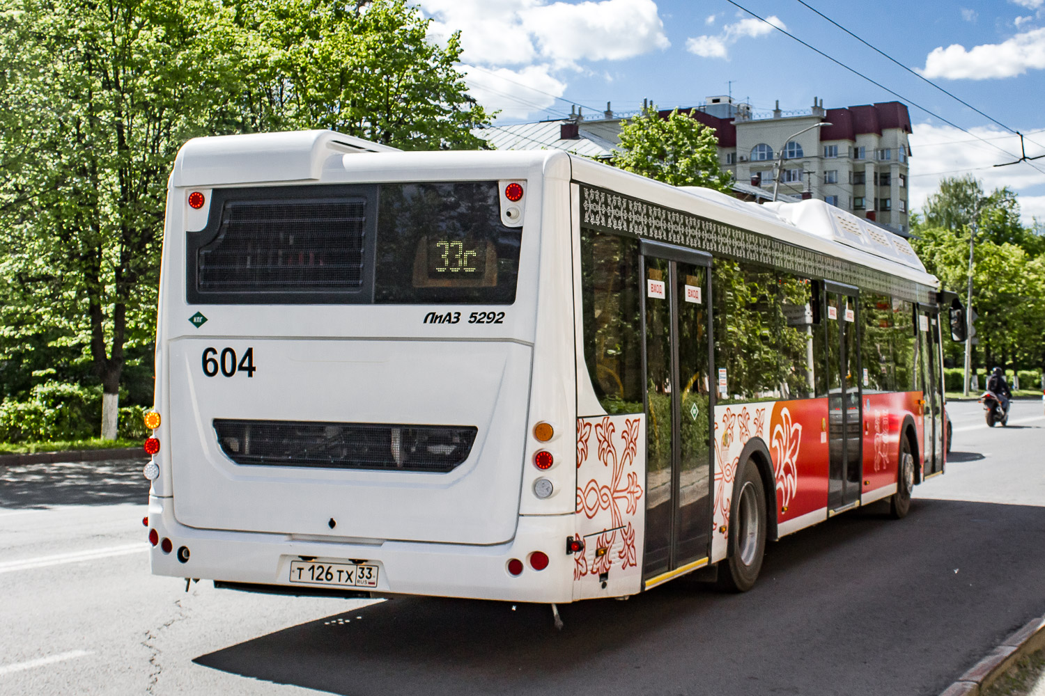 Владимирская область, ЛиАЗ-5292.67 (CNG) № 604