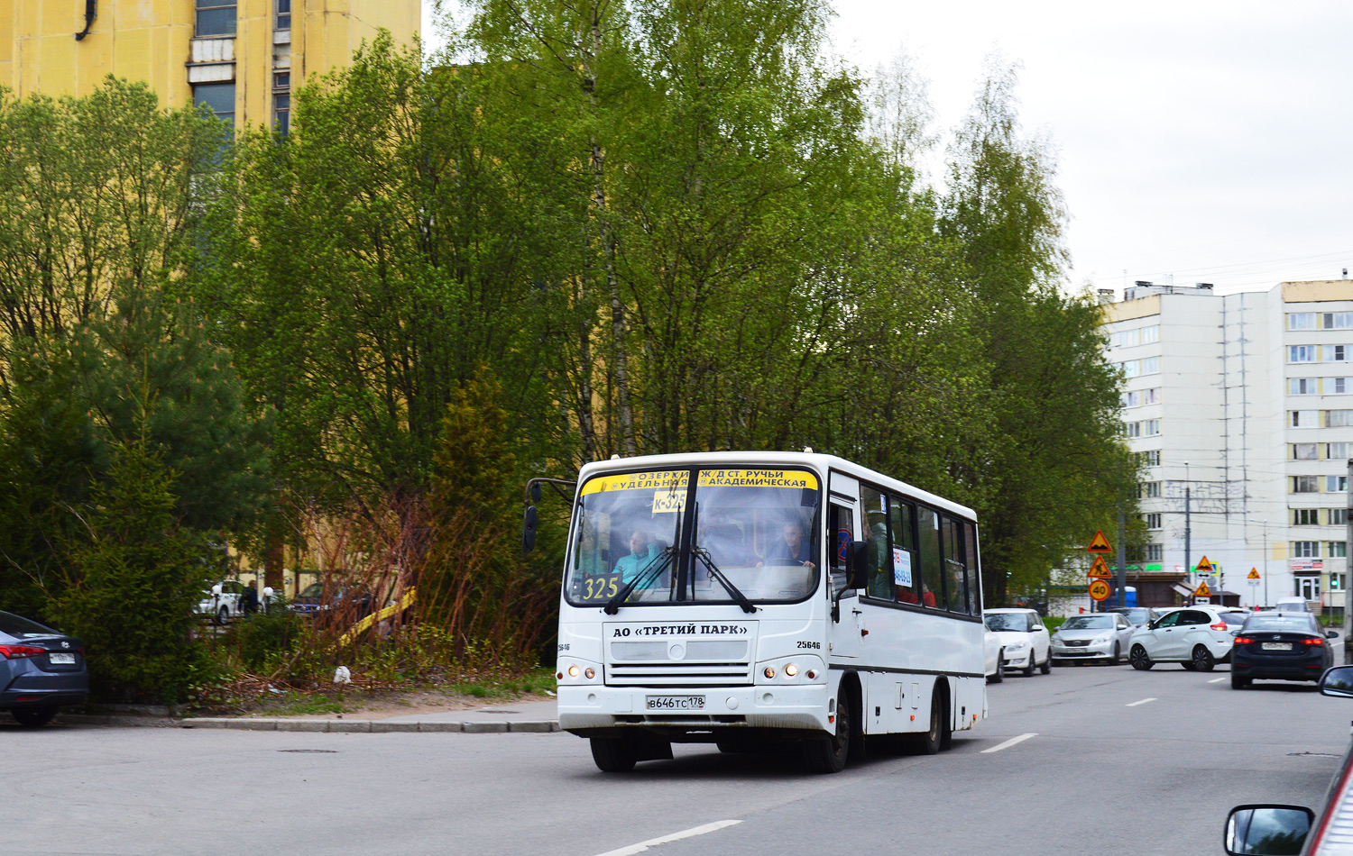 Санкт-Петербург, ПАЗ-320402-05 № В 646 ТС 178