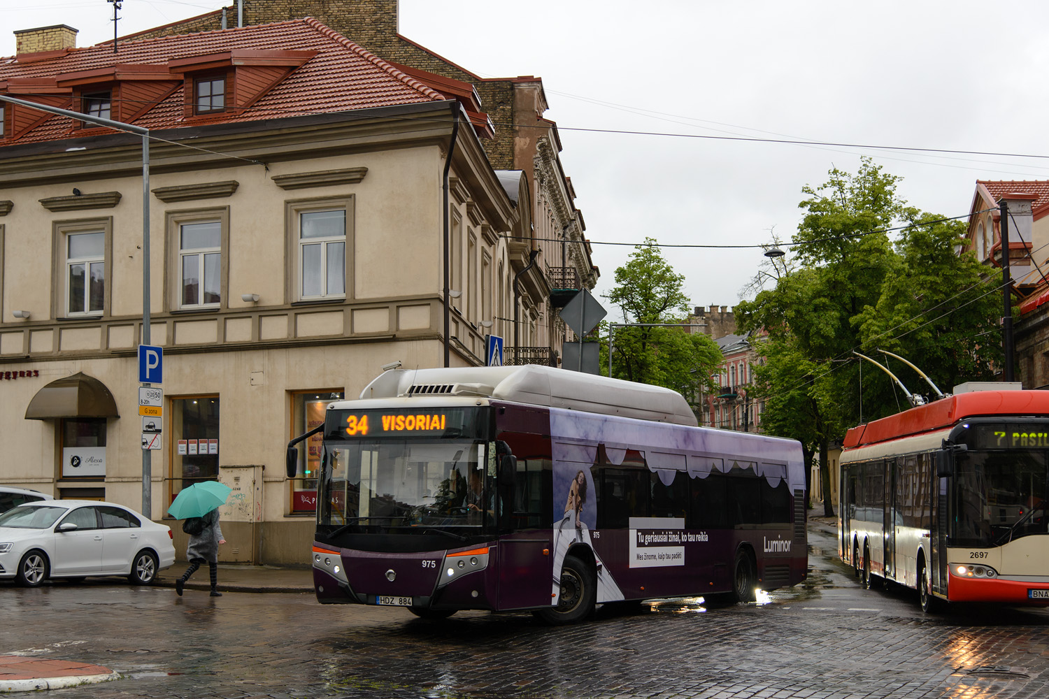 Литва, Castrosua CS.40 City Versus GNC 12 № 975