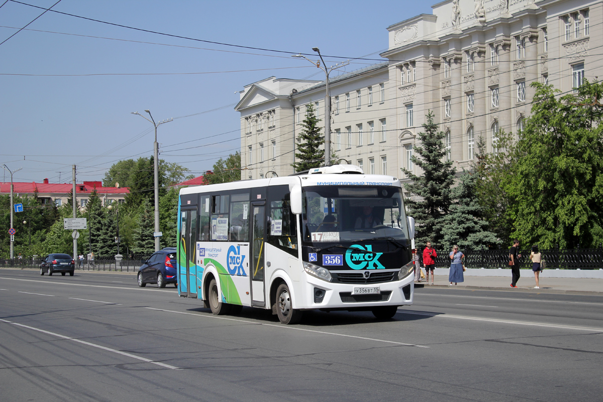Omsk region, PAZ-320435-04 "Vector Next" # 356