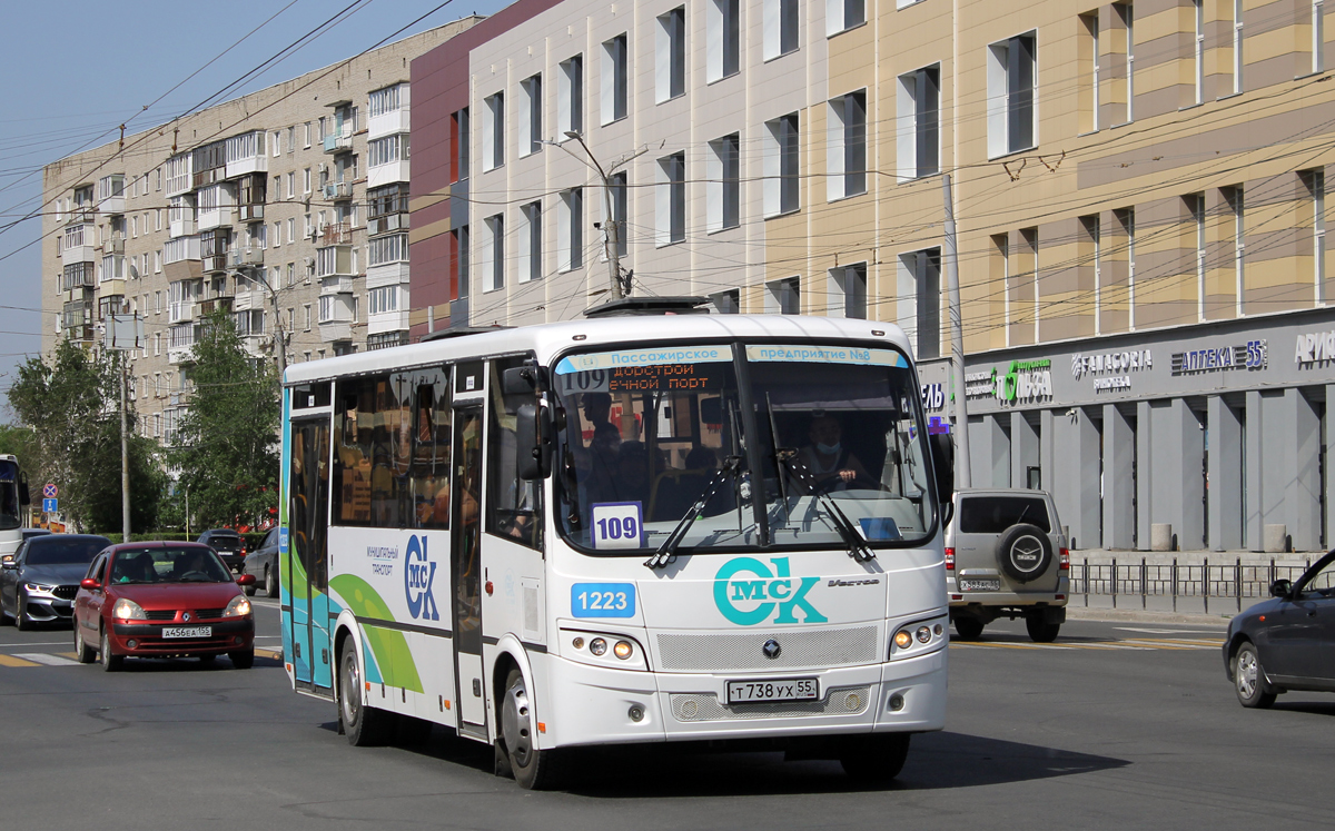 Омская область, ПАЗ-320414-04 "Вектор" (1-2) № 1223