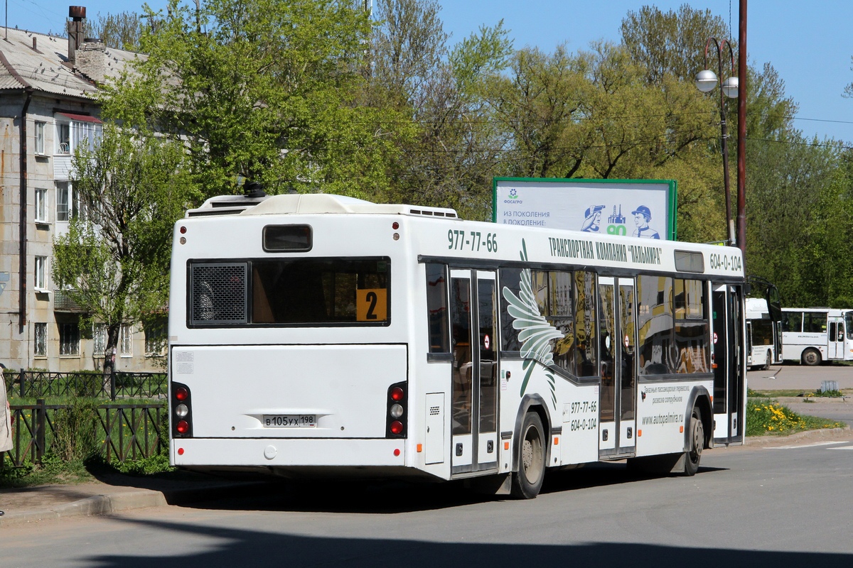 Ленинградская область, МАЗ-103.486 № В 105 УХ 198