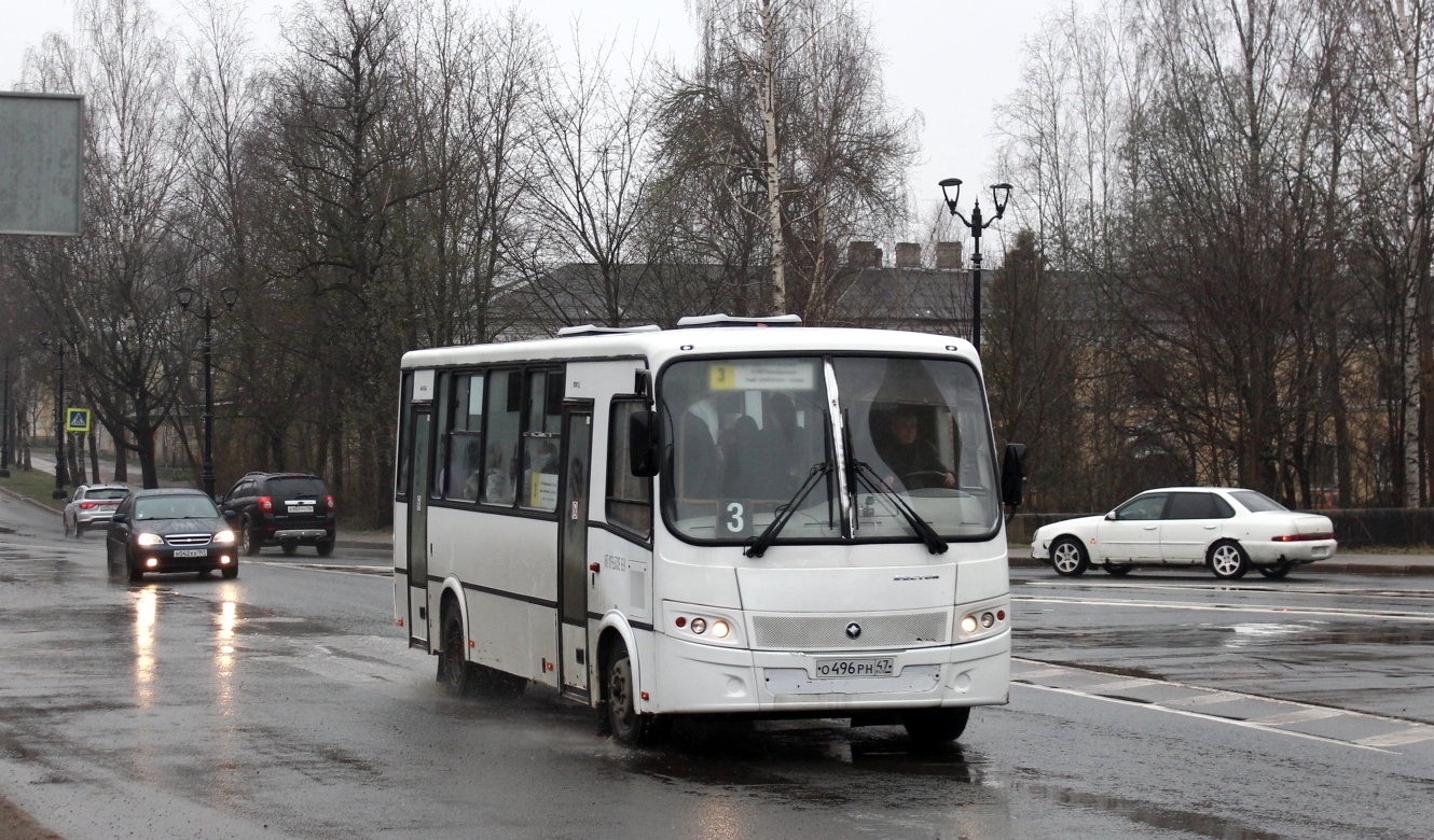 Ленинградская область, ПАЗ-320412-05 "Вектор" № О 496 РН 47