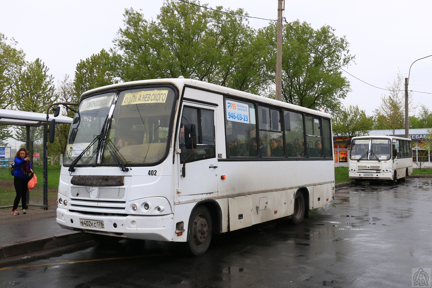 Санкт-Петербург, ПАЗ-320402-05 № 402