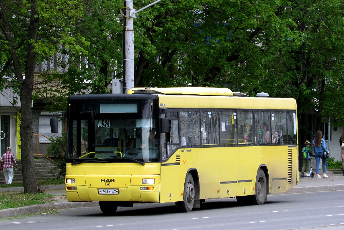 Вологодская область, MAN A74 Lion's Classic SL283 № К 743 ХН 35 Вологодская область, MAN A74 Lion's Classic SL283 № К 743 ХН 35