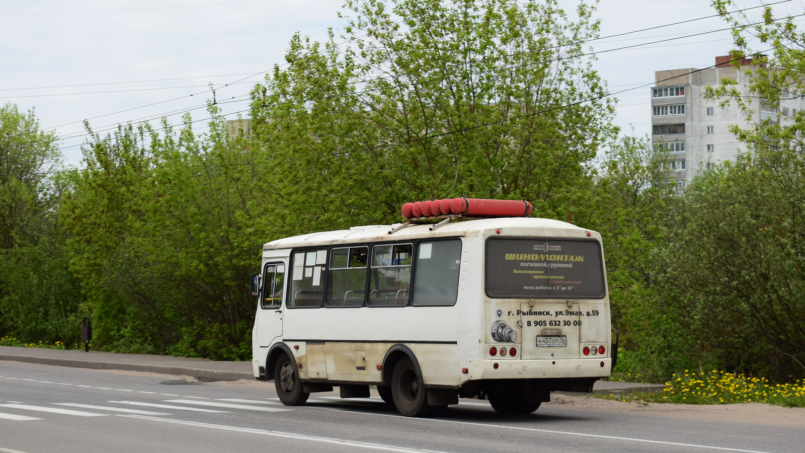 Ярославская область, ПАЗ-32054 № Н 457 ЕР 76