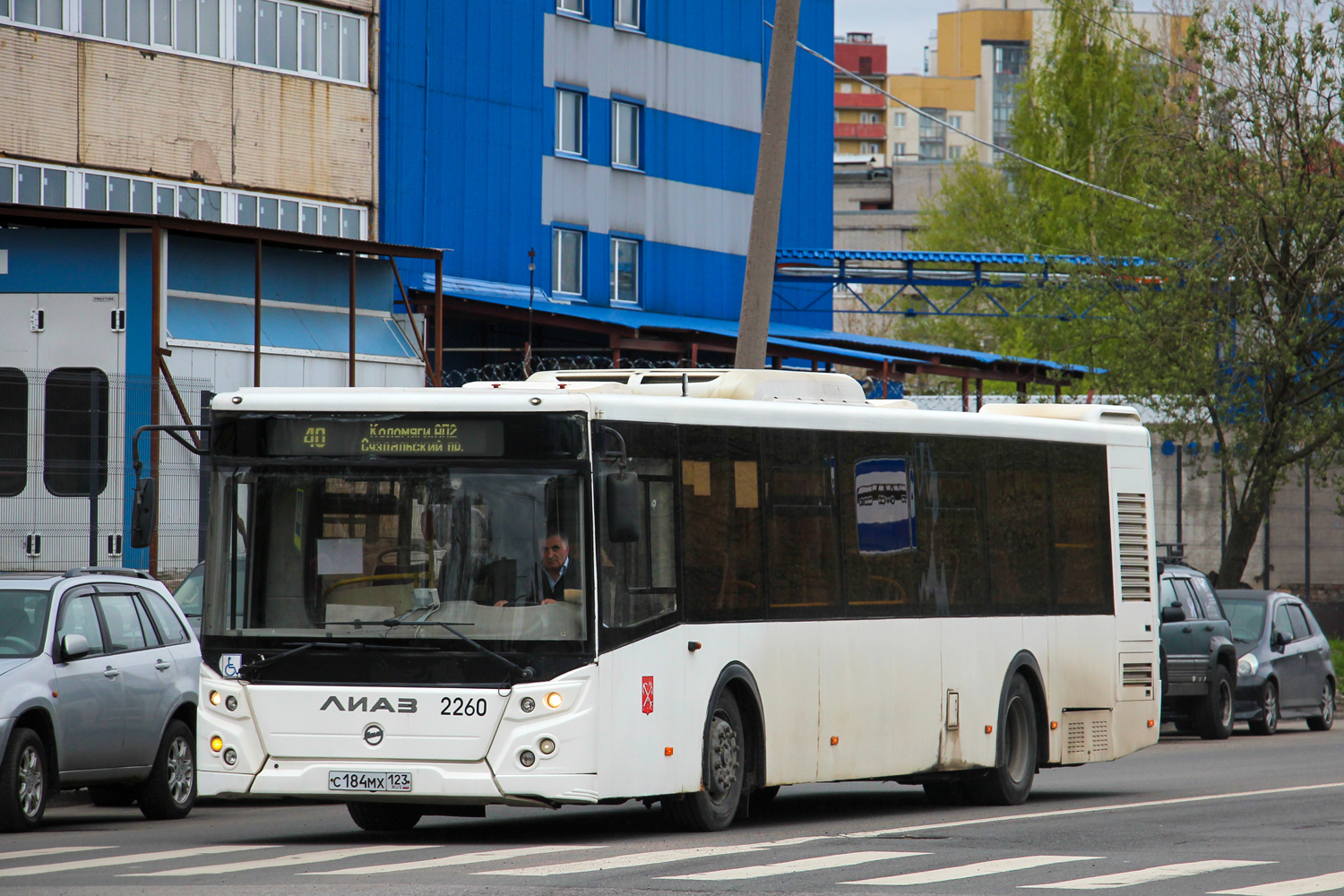 Санкт-Петербург, ЛиАЗ-5292.30 № 2260