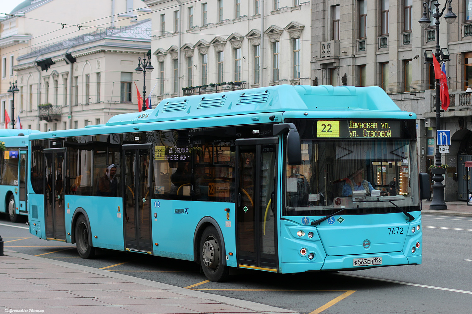 Санкт-Петербург, ЛиАЗ-5292.67 (CNG) № 7672