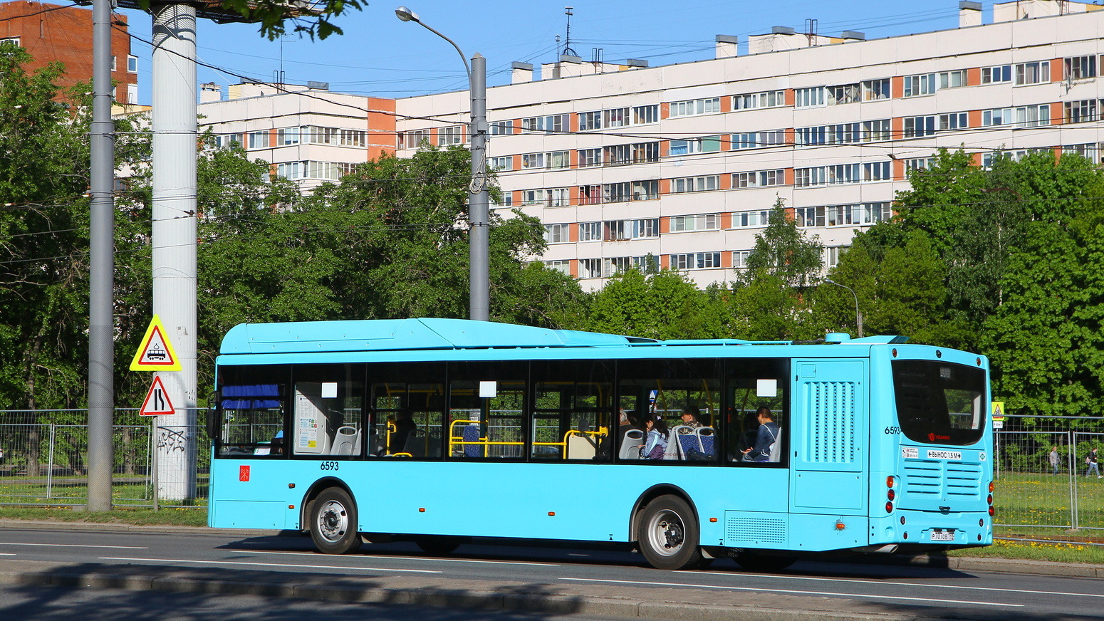 Санкт-Петербург, Volgabus-5270.G4 (CNG) № 6593