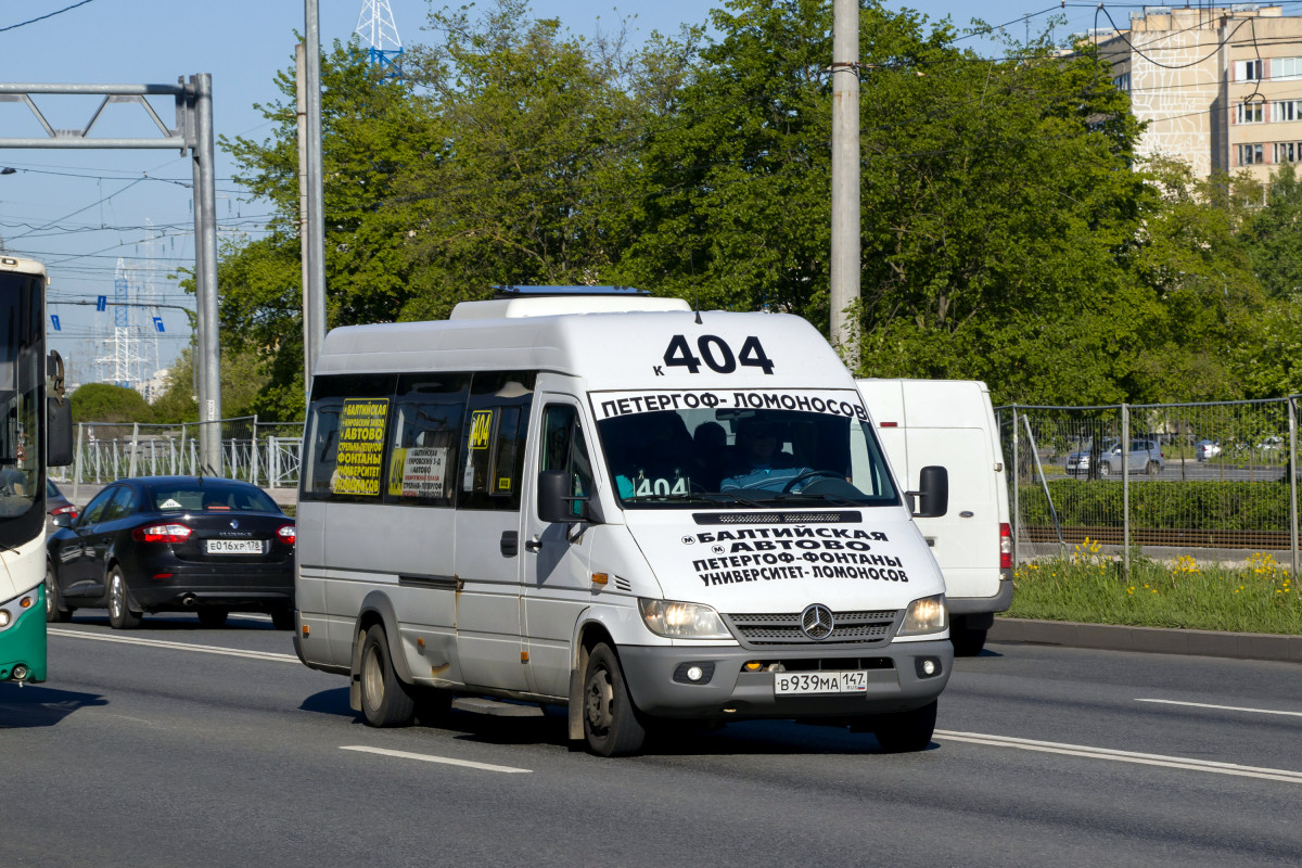 Санкт-Петербург, Луидор-223237 (MB Sprinter Classic) № В 939 МА 147