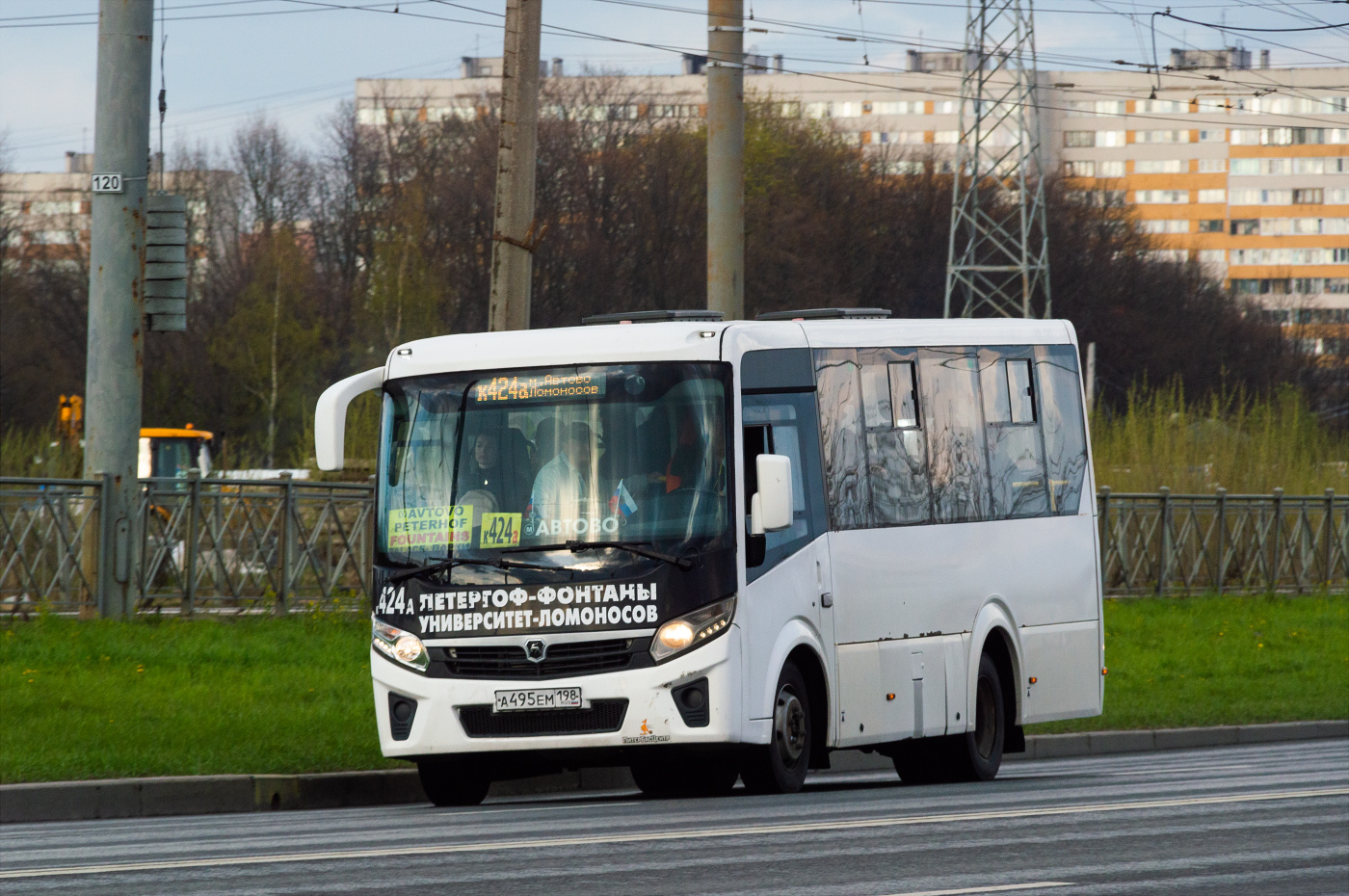 Санкт-Петербург, ПАЗ-320435-04 "Vector Next" № 802