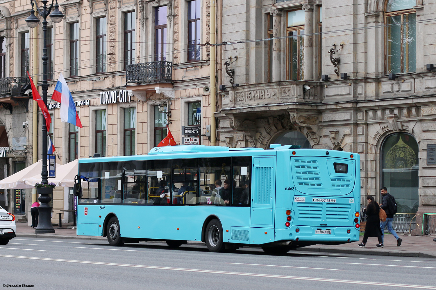 Санкт-Петербург, Volgabus-5270.G4 (LNG) № 6463