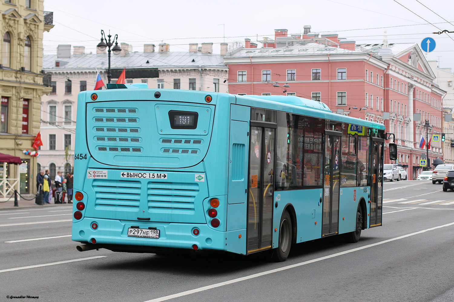 Санкт-Петербург, Volgabus-5270.G4 (LNG) № 6454