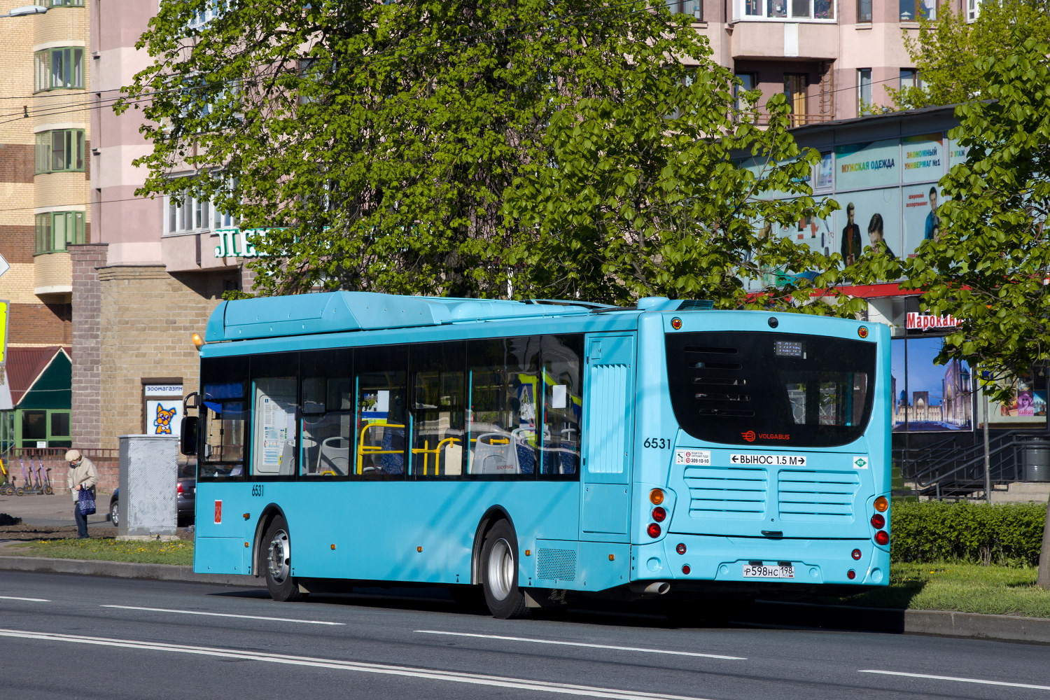 Санкт-Петербург, Volgabus-5270.G4 (CNG) № 6531