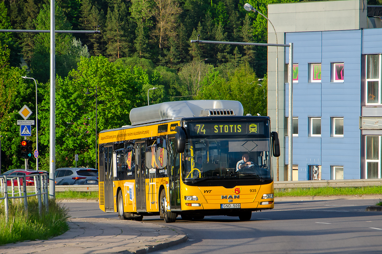 Литва, MAN A21 Lion's City NL273 CNG № 935