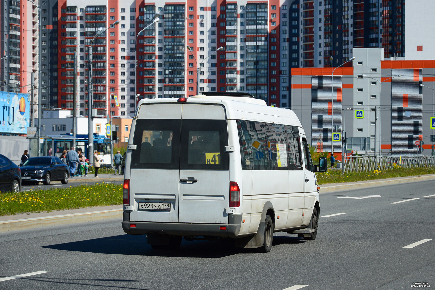 Санкт-Петербург, Луидор-223206 (MB Sprinter Classic) № Х 921 УХ 178