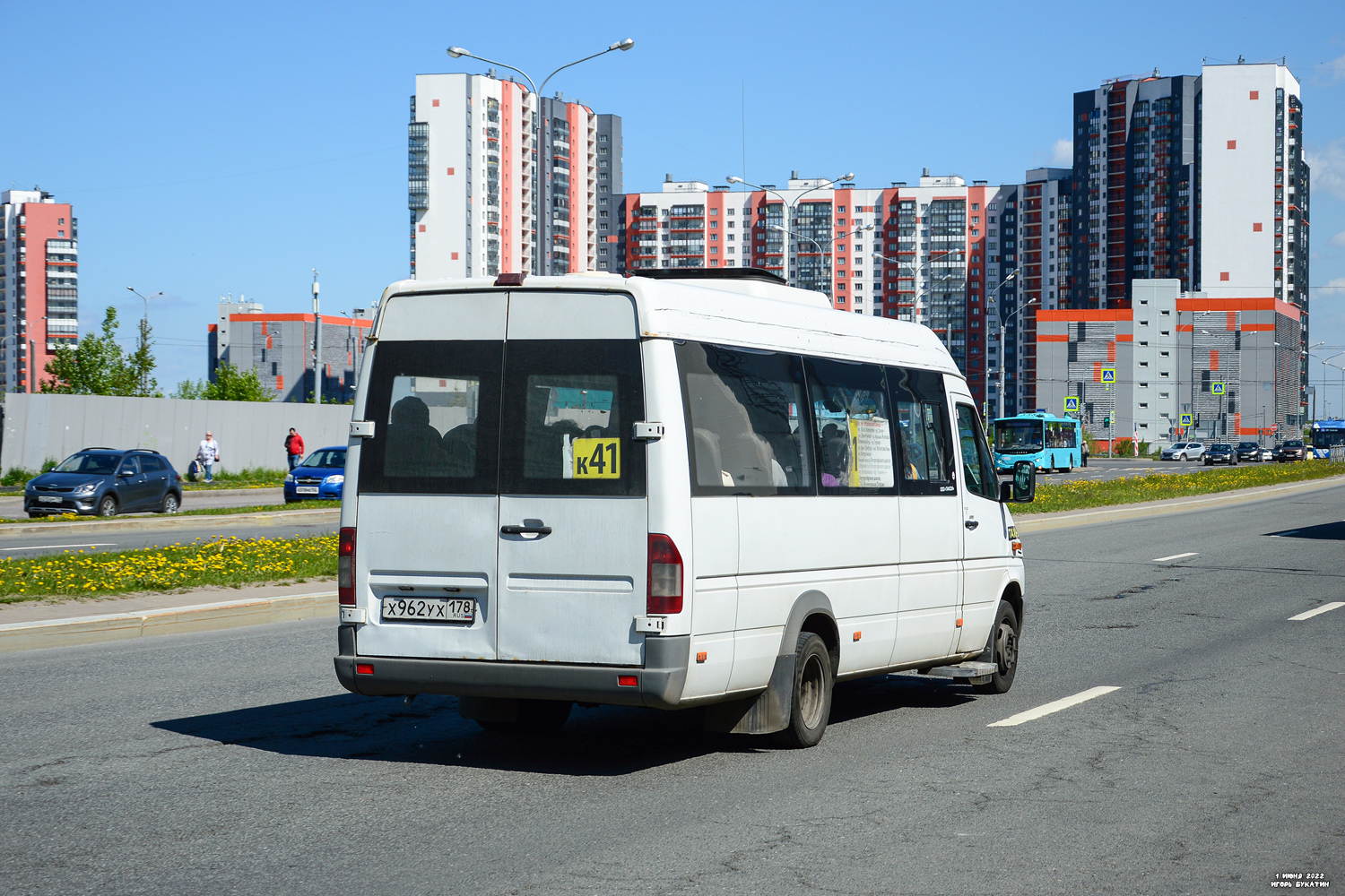 Санкт-Петербург, Луидор-223206 (MB Sprinter Classic) № Х 962 УХ 178