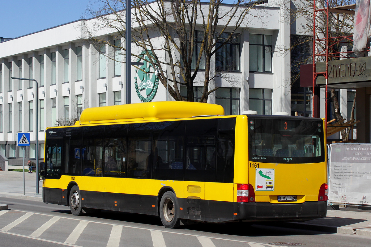 Литва, MAN A21 Lion's City NL243 CNG № 1161