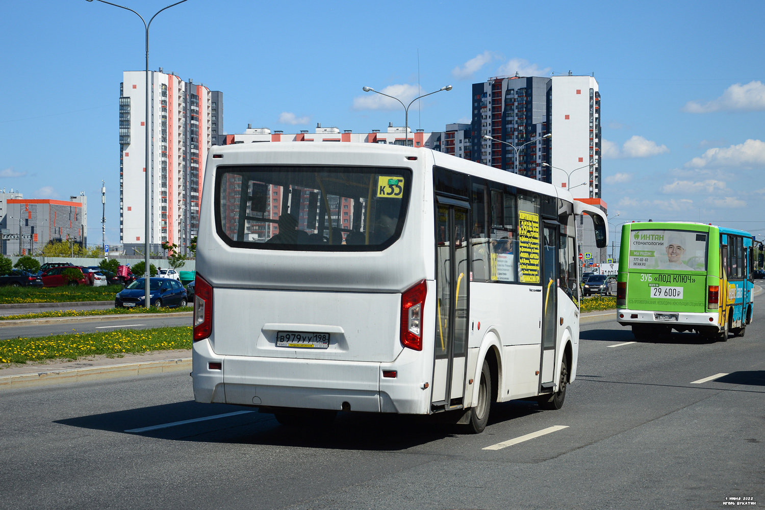 Санкт-Петербург, ПАЗ-320435-04 "Vector Next" № В 979 УУ 198