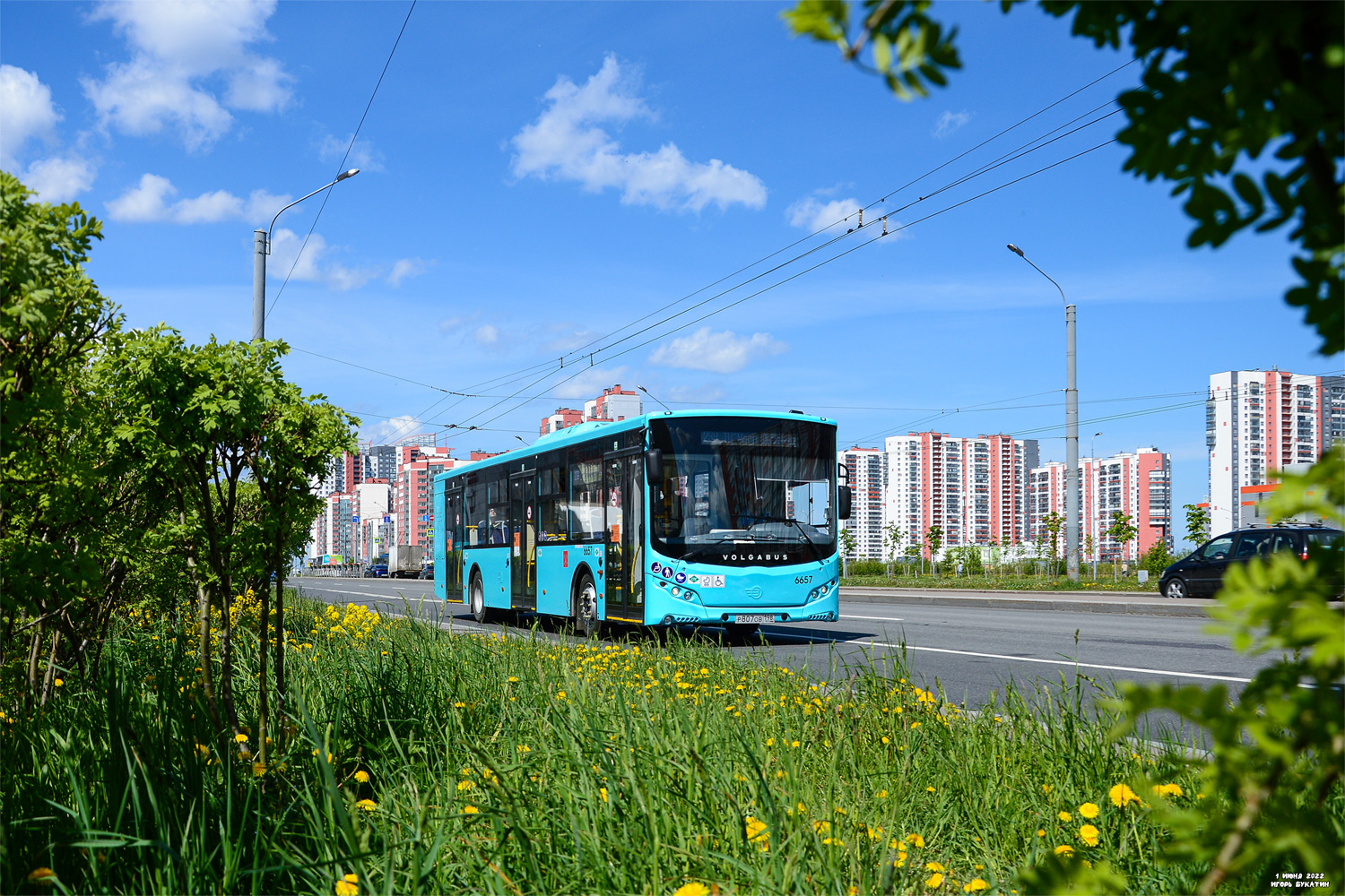 Санкт-Петербург, Volgabus-5270.G4 (LNG) № 6657