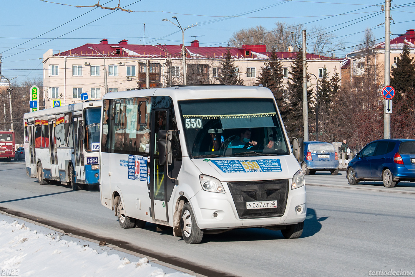 Омская область, ГАЗ-A64R45 Next № У 037 АТ 55