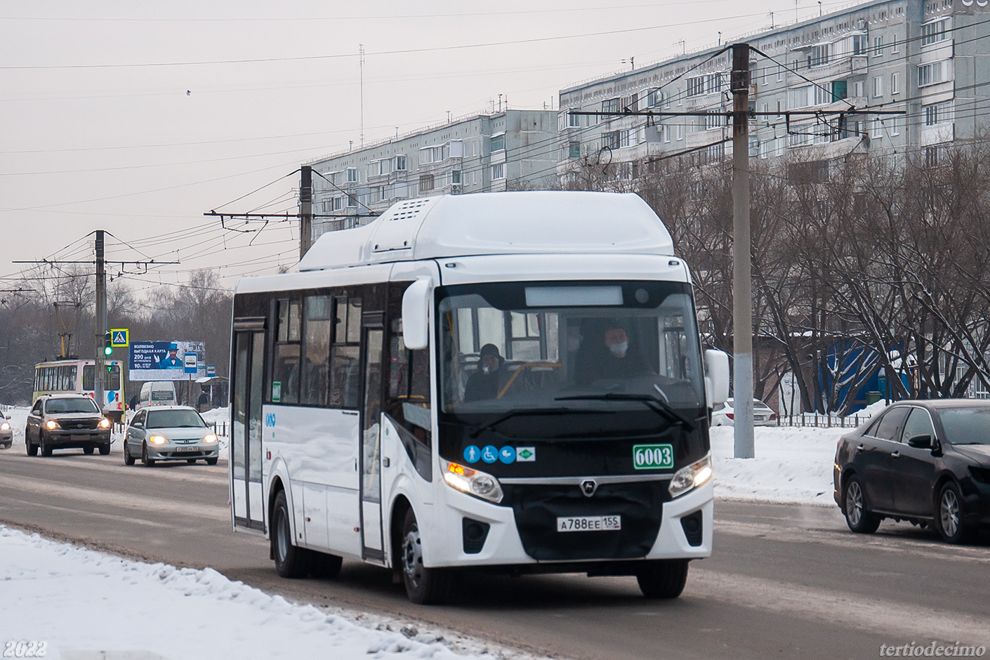 Омская область, ПАЗ-320415-14 "Vector Next" № 6003