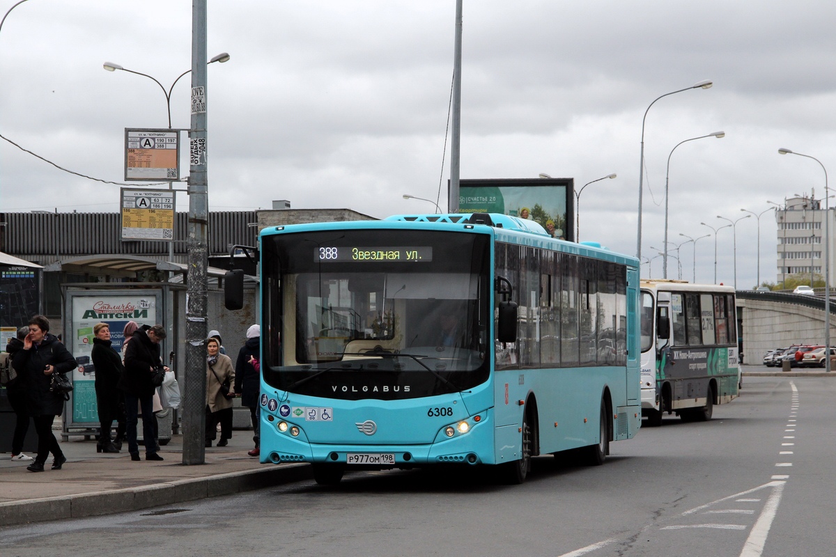 Санкт-Петербург, Volgabus-5270.G4 (LNG) № 6308