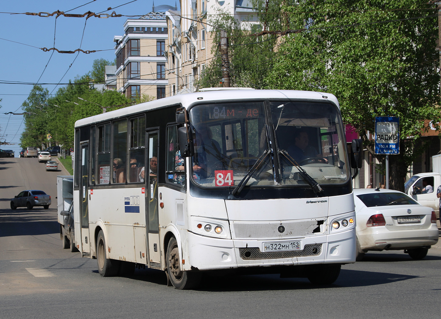 Кировская область, ПАЗ-320412-04 "Вектор" № Н 322 МН 152