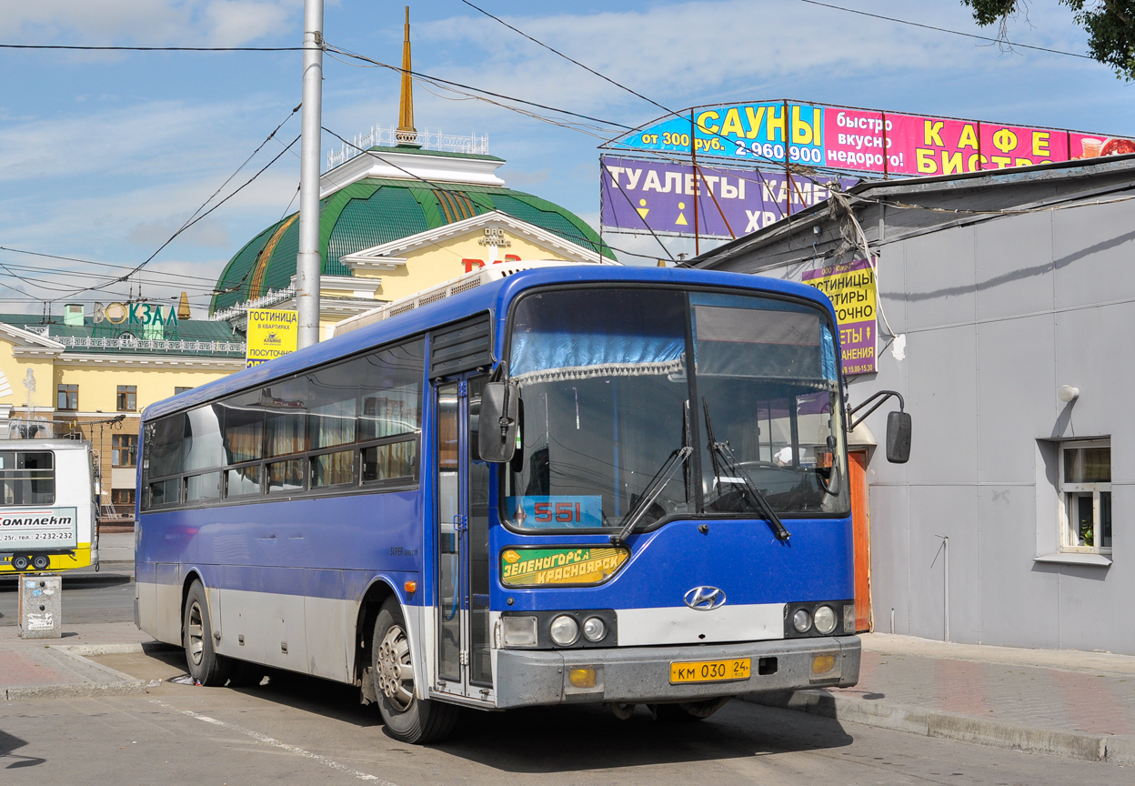 Красноярский край, Hyundai Super AeroCity № КМ 030 24