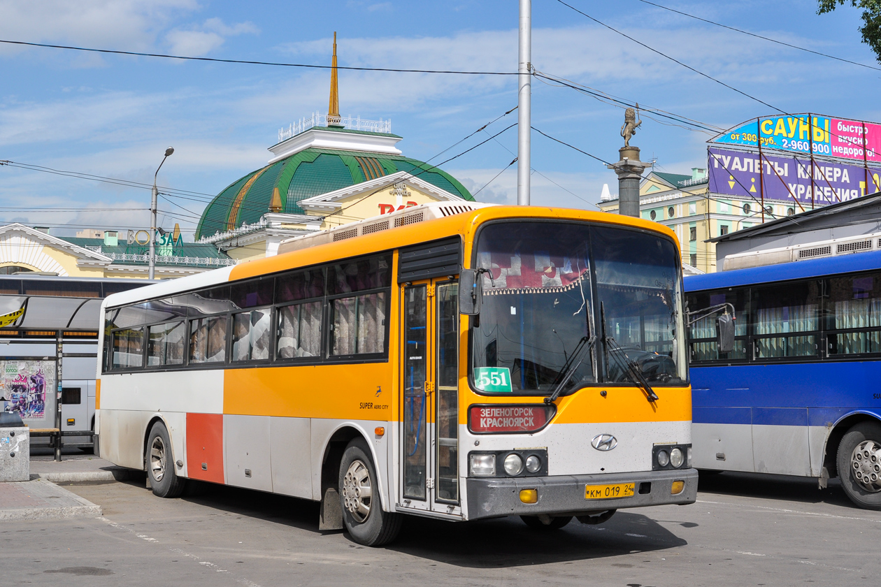 Красноярский край, Hyundai Super AeroCity № КМ 019 24