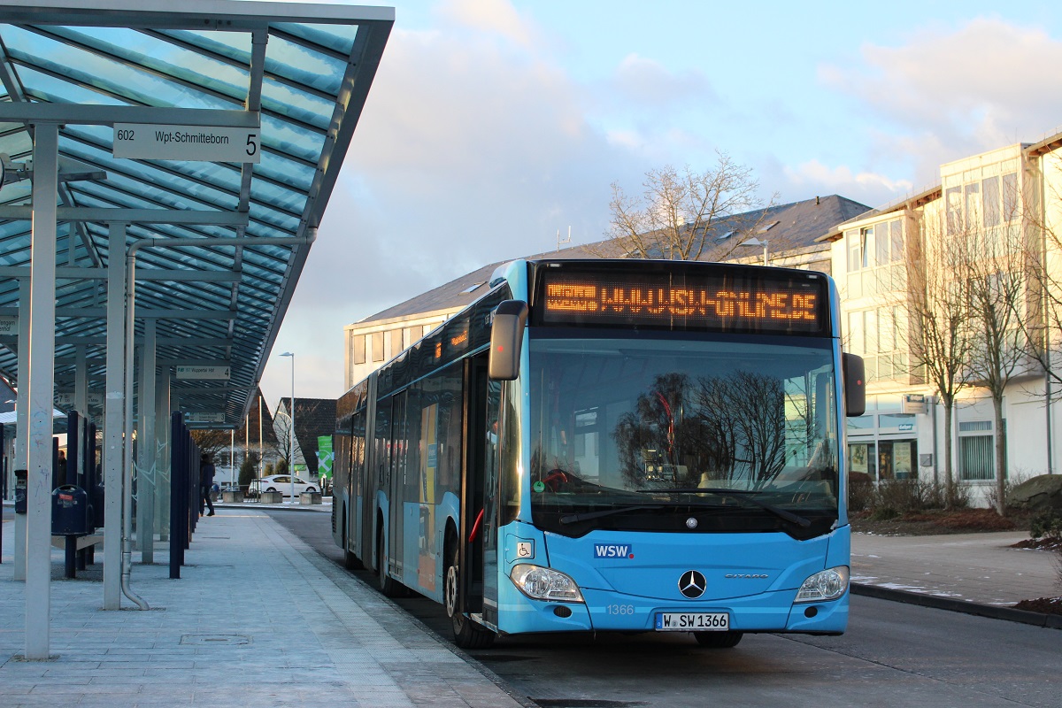 Северный Рейн-Вестфалия, Mercedes-Benz Citaro C2 G № 1366