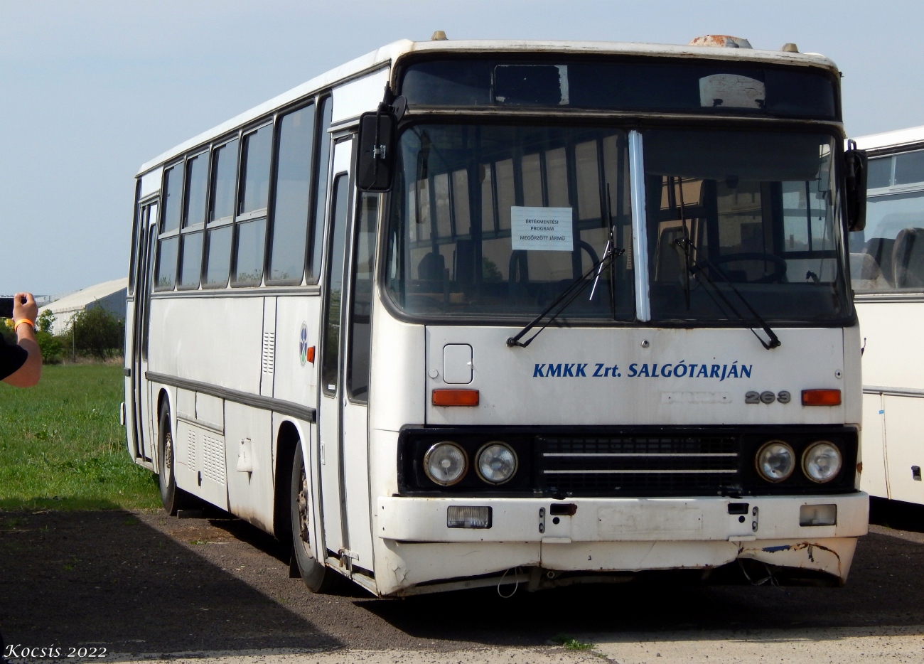 Венгрия, Ikarus 263.04 № EUF-161; Венгрия — 1. Volánbusz Retro Nap, Hatvan (2022)