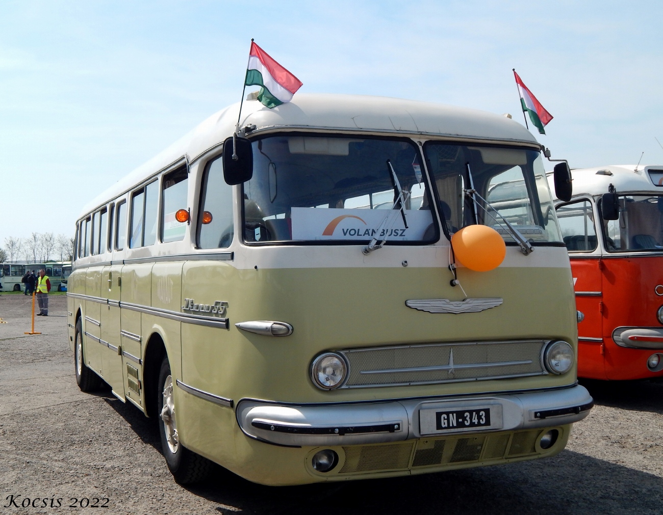 Венгрия, Ikarus  55 № P-03934 21; Венгрия — 1. Volánbusz Retro Nap, Hatvan (2022)