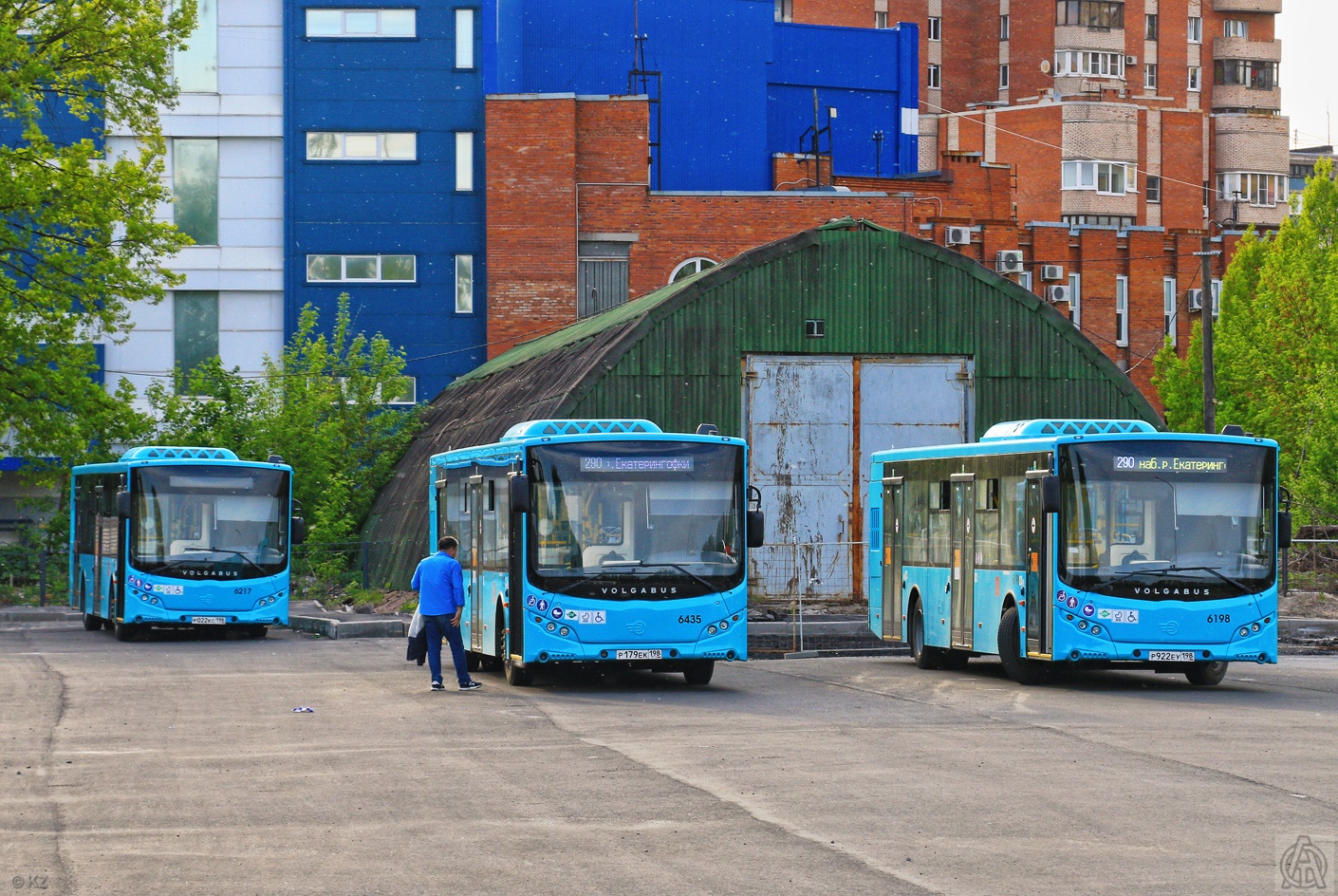 Санкт-Петербург, Volgabus-5270.G2 (LNG) № 6198; Санкт-Петербург — Автобусные станции