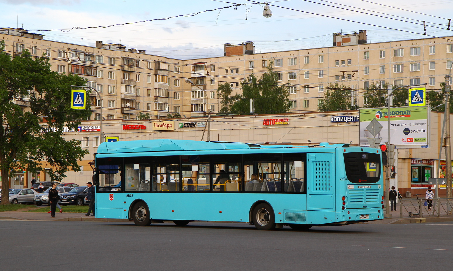 Санкт-Петербург, Volgabus-5270.G4 (CNG) № 6578