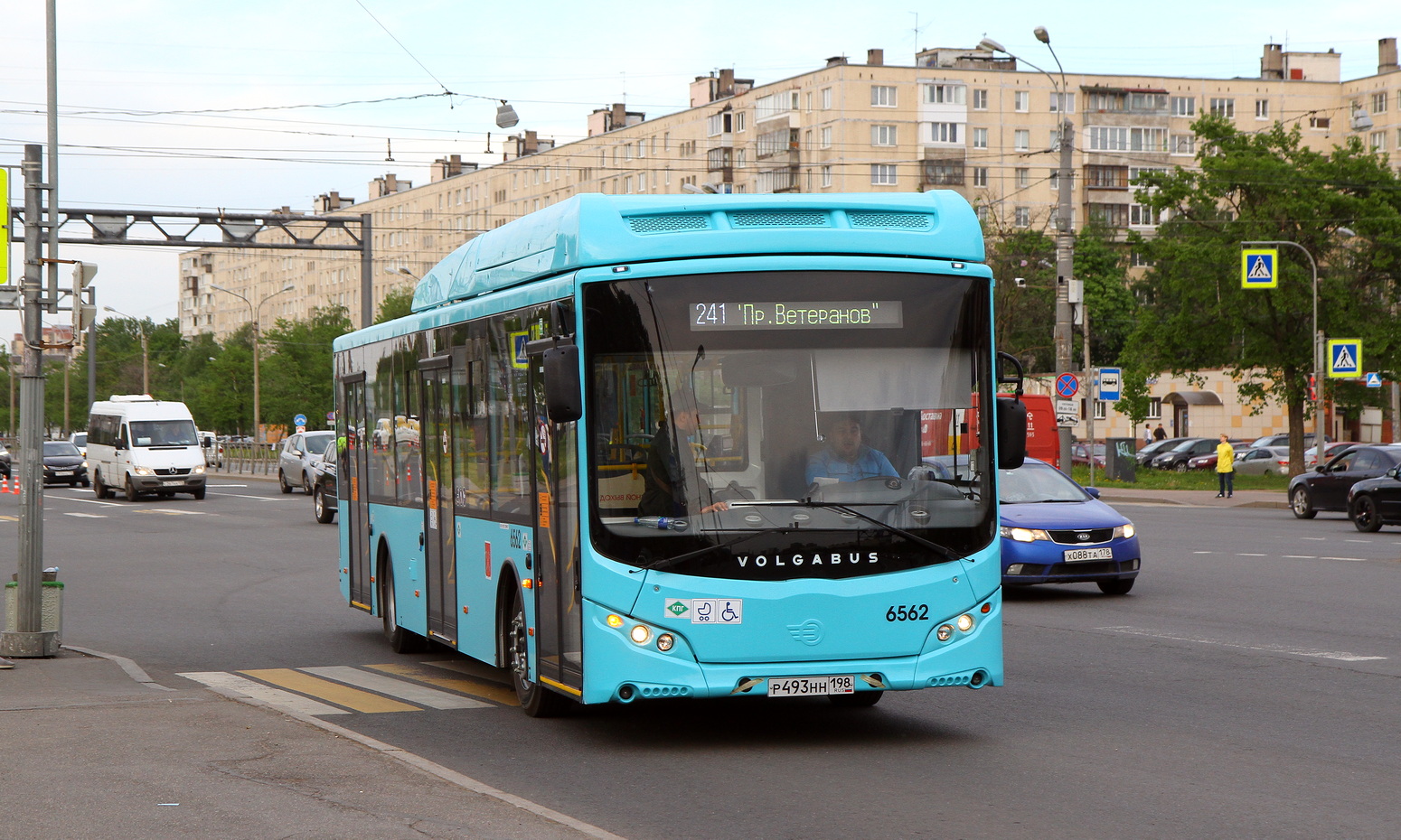 Санкт-Петербург, Volgabus-5270.G4 (CNG) № 6562