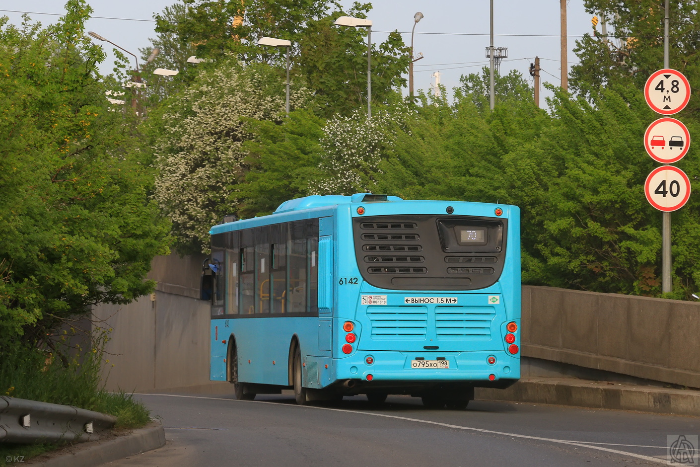 Санкт-Петербург, Volgabus-5270.G2 (LNG) № 6142