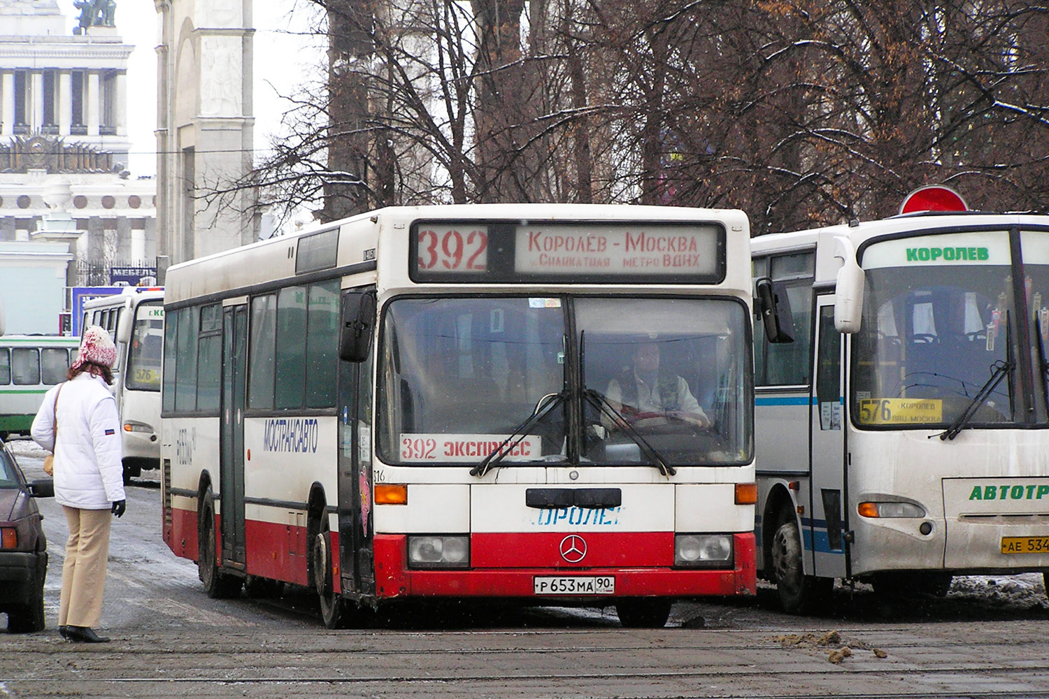 Moscow region, Mercedes-Benz O405N # 316