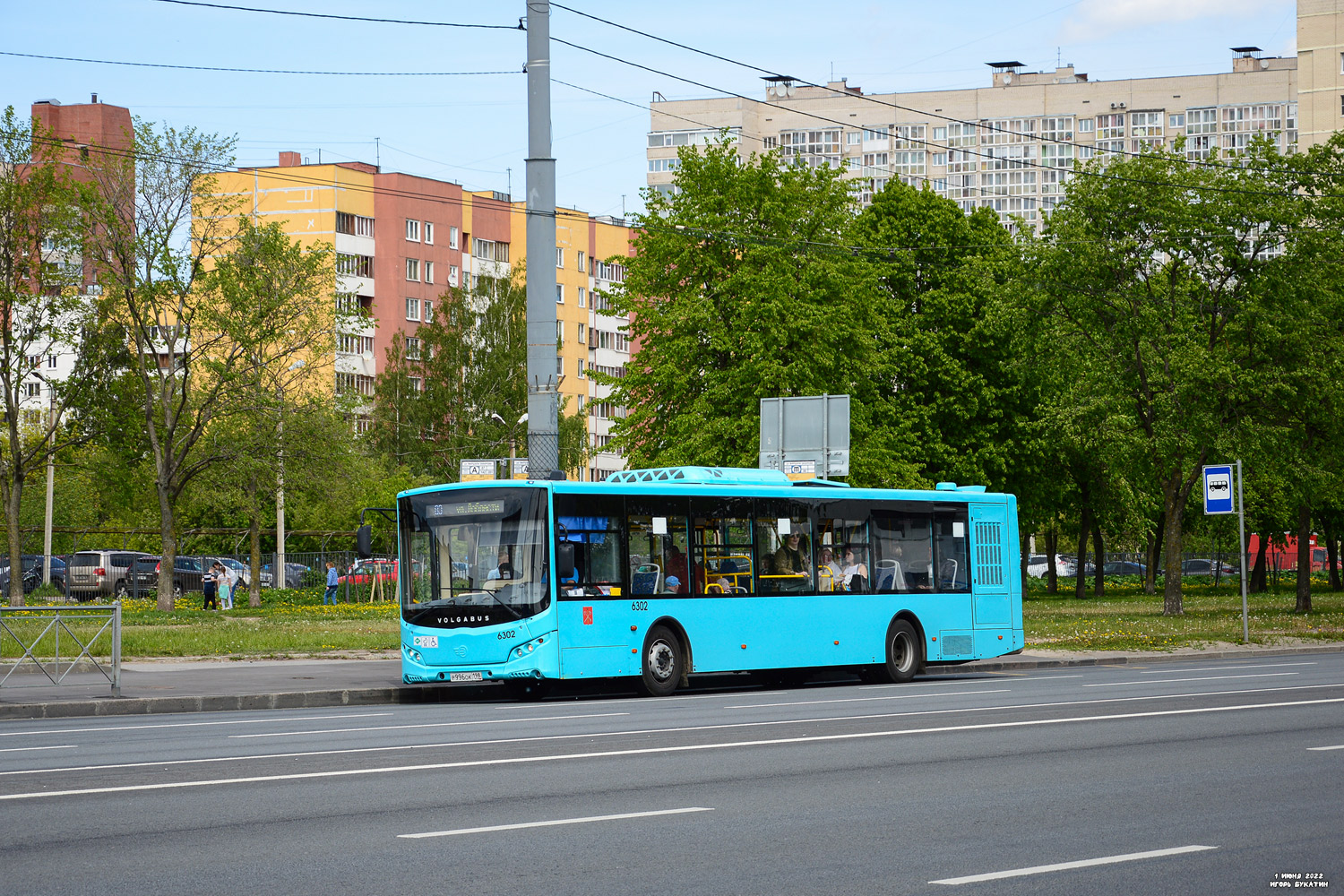 Sankt Petersburg, Volgabus-5270.G2 (LNG) Nr. 6302