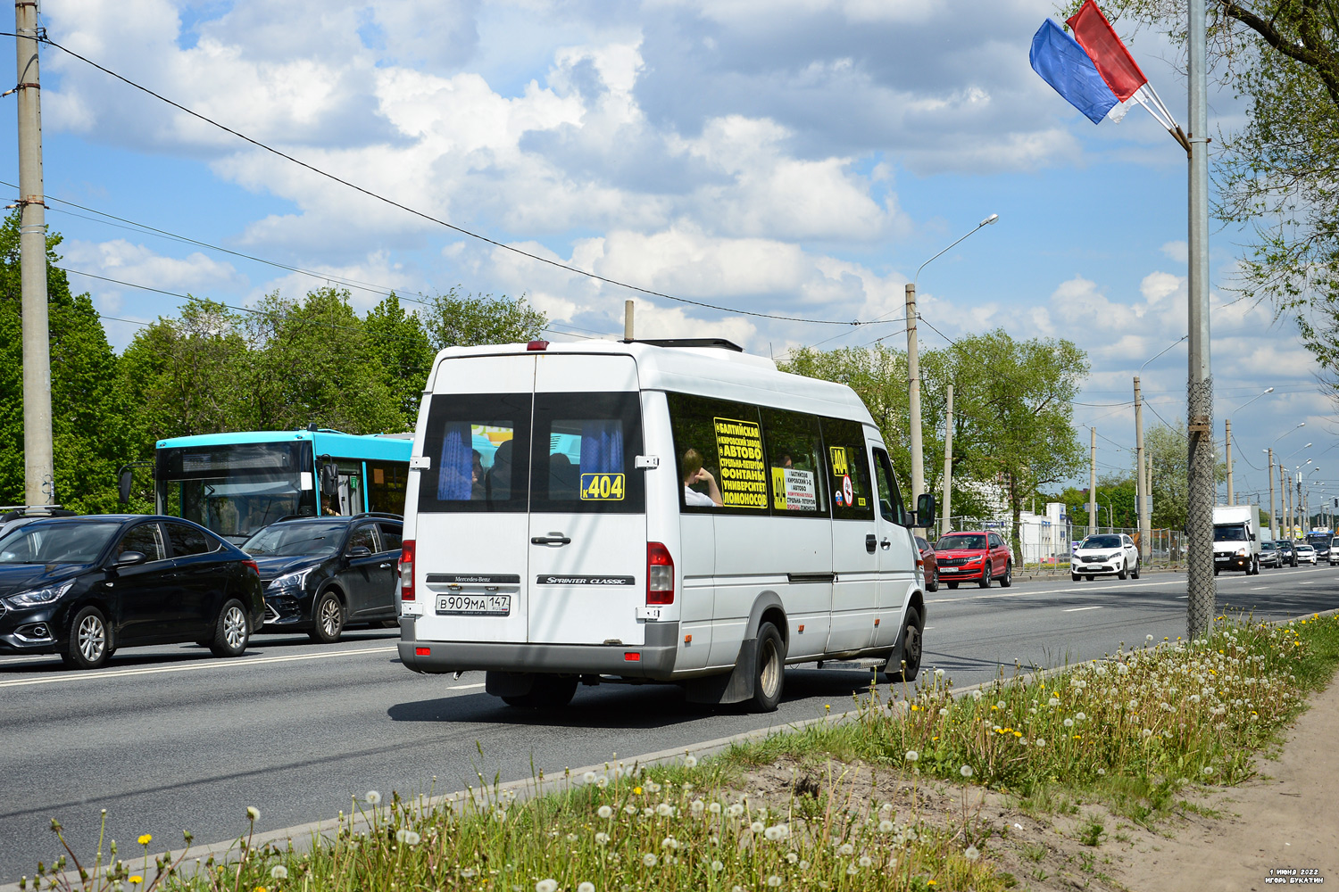 Санкт-Петербург, Луидор-223237 (MB Sprinter Classic) № В 909 МА 147