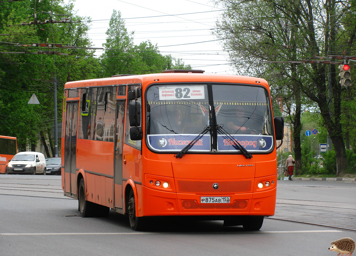 Нижегородская область, ПАЗ-320414-04 "Вектор" № Р 875 АВ 152