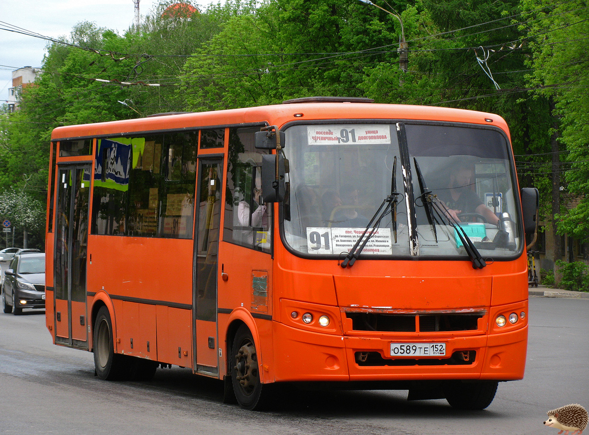 Нижегородская область, ПАЗ-320414-04 "Вектор" № О 589 ТЕ 152