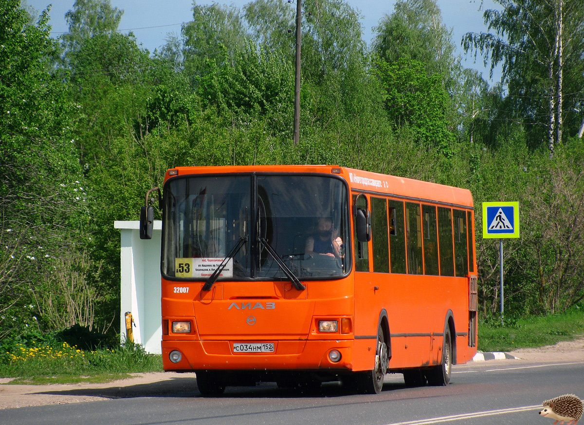 Нижегородская область, ЛиАЗ-5293.60 № 32007