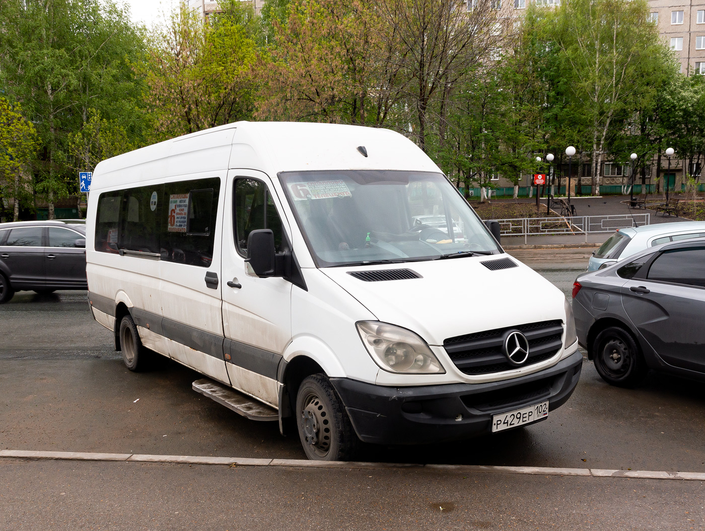 Башкортостан, Луидор-22360C (MB Sprinter) № Р 429 ЕР 102