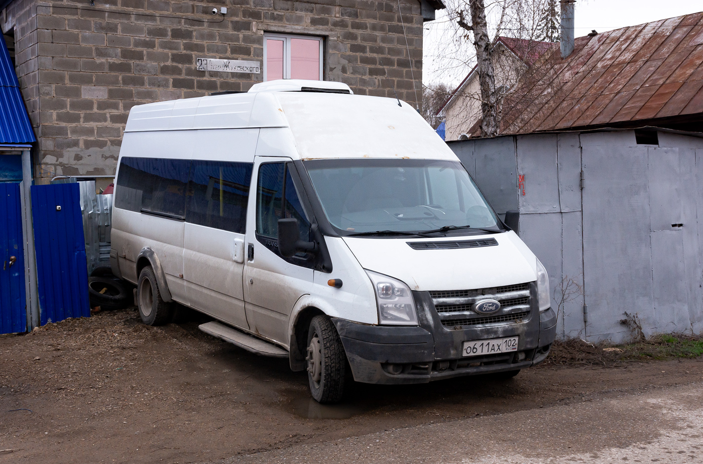 Башкортостан, Нижегородец-222700  (Ford Transit) № О 611 АХ 102