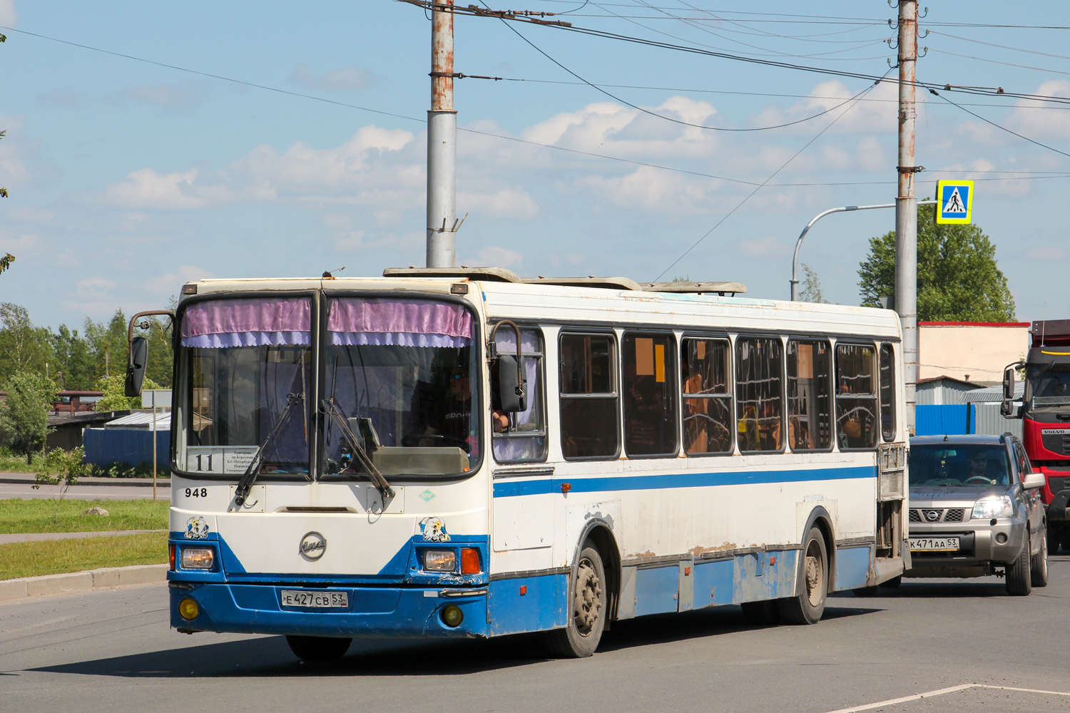 Новгородская область, ЛиАЗ-5256.57 № 948