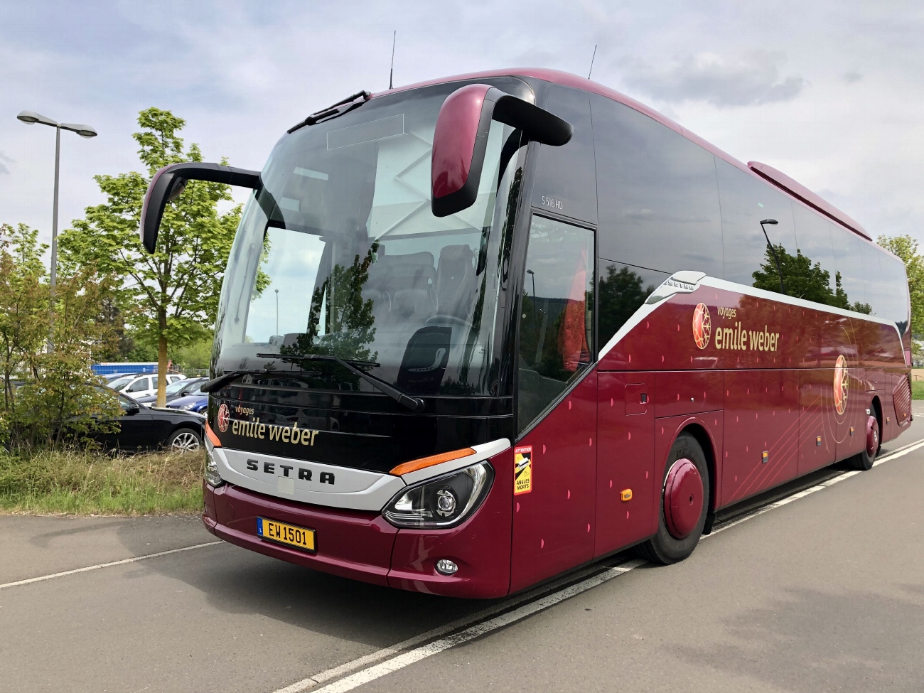 Luxembourg, Setra S516HD/2 Nr. EW 1501