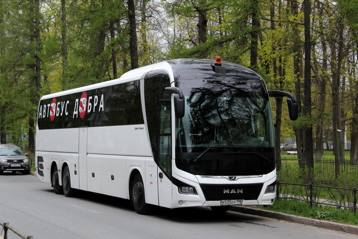 Санкт-Петербург, MAN R08 Lion's Coach L RHC444 L № В 535 ОУ 198